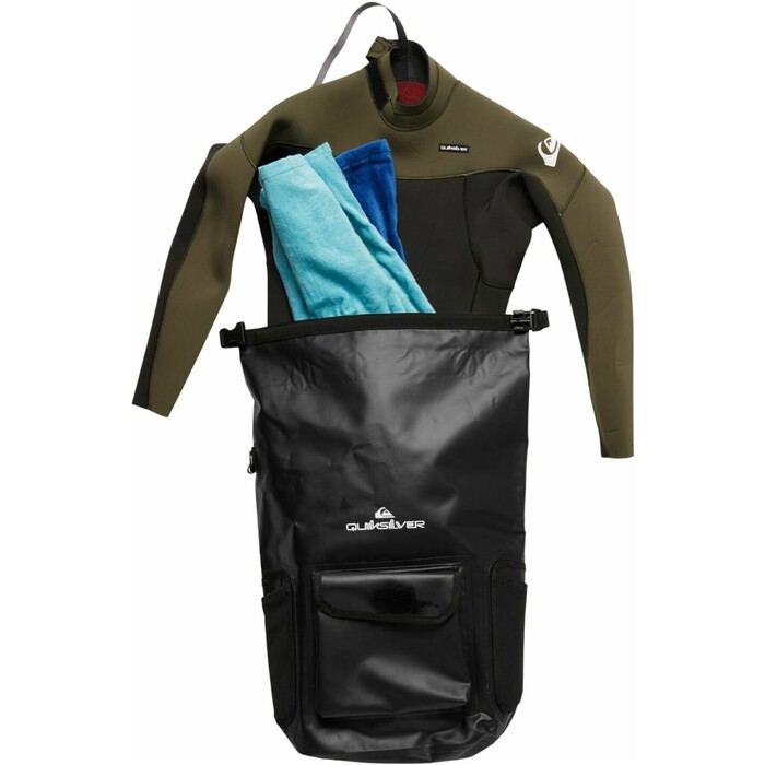 2024 Quiksilver Sea Stash 20L Medium Surf Backpack AQYBP03092 - Black